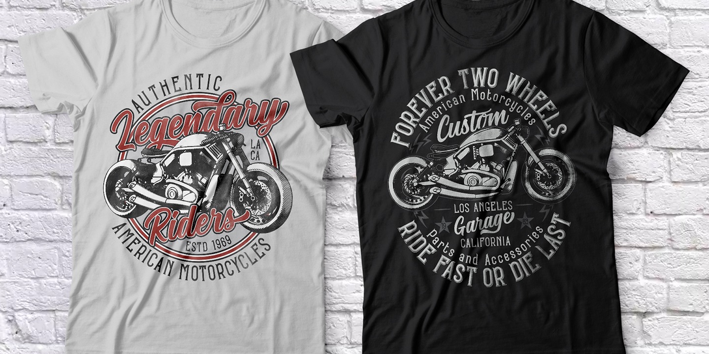 Example font Bobber Motorcycles #3